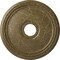 Ekena Millwork Diane Ceiling Medallion (Canopies up to 5 3/8"), 18"OD x 3 5/8"ID x 1 1/8"P, Mississippi Mud Crackle CM18DIMMC - alternate 1